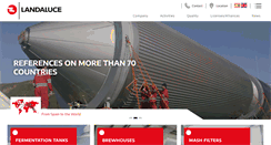 Desktop Screenshot of landaluce.com